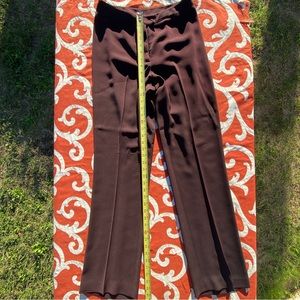 Vintage Bebe Pants Burgundy Straight Leg size 8 29